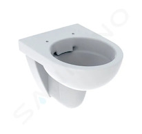 Geberit Selnova Compact - Závěsné WC Compact, Rimfree, bílá 500.349.01.7