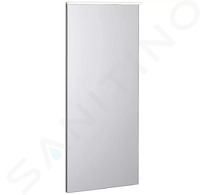 Geberit Xeno 2 - Zrcadlo 40x91 cm s LED osvětlením a vyhříváním 500.520.00.1