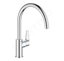 Grohe BauCurve - Dřezová baterie, chrom 31536001