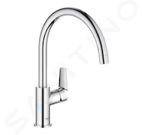 Grohe BauEdge - Dřezová baterie, chrom 31367001