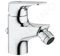 Grohe BauFlow - Bidetová baterie s výpustí, chrom 23754000