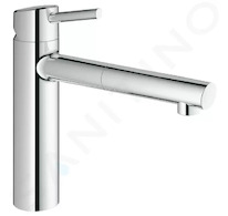 Grohe Concetto - Páková dřezová baterie, chrom 31129001