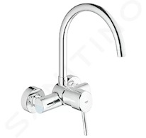 Grohe Concetto - Páková dřezová baterie, chrom 32667001