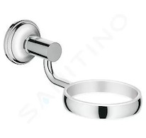 Grohe Essentials Authentic - Držák skleničky/mýdelníku, chrom 40652001