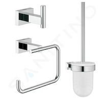 Grohe Essentials Cube - Sada doplňků, chrom 40757001