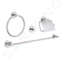 Grohe Essentials - Sada doplňků do koupelny 4 v 1, chrom 40776001