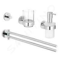 Grohe Essentials - Sada doplňků do koupelny 4 v 1, chrom 40846001