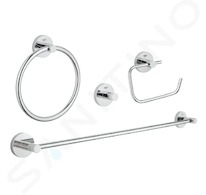 Grohe Essentials - Set koupelnových doplňků, chrom 40823001