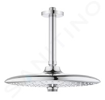 Grohe Euphoria SmartControl - Hlavová sprcha 260, 3 proudy, sprchové rameno 14 cm, chrom 26460000