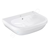 Grohe Euro Ceramic - Umyvadlo s přepadem, 65x52 cm, PureGuard, alpská bílá 3932300H