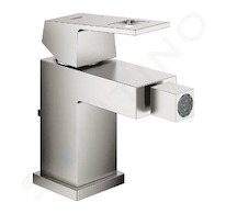 Grohe Eurocube - Bidetová baterie s výpustí, supersteel 23138DC0