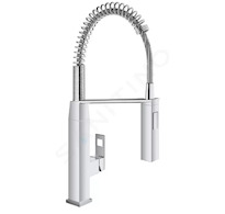 Grohe Eurocube - Páková dřezová baterie, chrom 31395000