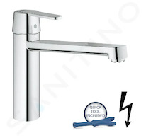 Grohe Get - Dřezová baterie, chrom 30197000