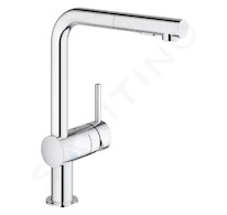 Grohe Minta - Dřezová baterie s výsuvnou sprškou, chrom 30274000