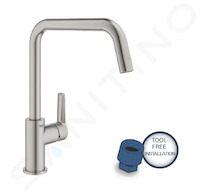 Grohe QuickFix Start - Dřezová baterie, supersteel 30470DC0