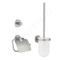 Grohe QuickFix Start - Set doplňků pro toaletu 3 v 1, supersteel 41204DC0