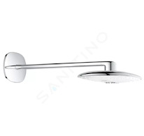 Grohe Rainshower - Horní sprcha Duo 360, 2 proudy, sprchové rameno 45 cm, měsíční bílá 26254LS0