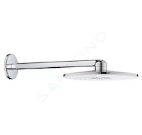 Grohe Rainshower SmartActive - Hlavová sprcha 310, sprchové rameno 43 cm, 2 proudy, měsíční bílá 26475LS0