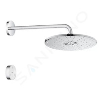 Grohe Rainshower SmartConnect - Hlavová sprcha 310 9,5 l/min s ramenem a dálkovým ovládáním, 2 proudy, chrom 26640000