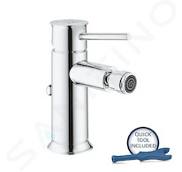 Grohe Start Classic - Bidetová baterie s výpustí, chrom 23785000