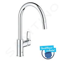 Grohe Start Loop - Dřezová baterie s výsuvnou koncovkou, chrom 30556000