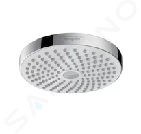 Hansgrohe Croma Select S - Hlavová sprcha 180, 2 proudy, bílá/chrom 26522400