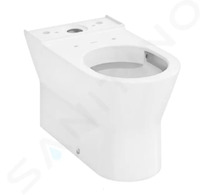 Hansgrohe EluPura S Original - WC kombi mísa, vario odpad, Rimless, bílá 60135450