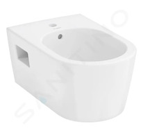 Hansgrohe EluPura S Original - Závěsný bidet, otvor pro baterii, bílá 60281450