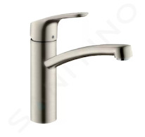 Hansgrohe Focus M41 - Dřezová baterie, vzhled nerezu 31806800