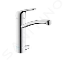 Hansgrohe Focus M41 - Páková dřezová baterie s uzavíracím ventilem, chrom 31803000