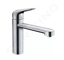 Hansgrohe Focus M42 - Dřezová baterie M423-H120 sklopná pod okno, chrom 71807000