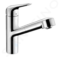 Hansgrohe Focus M42 - Dřezová baterie M427-H150 s výsuvnou sprškou, chrom 71814000