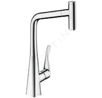 Hansgrohe M71 - Dřezová baterie M7115-H320 s výsuvnou sprškou, sBOX, chrom 73803000