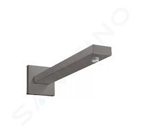 Hansgrohe Příslušenství - Sprchové rameno 39 cm, kartáčovaný černý chrom 27694340