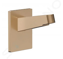 Hansgrohe Pulsify - Sprchové rameno, 15 cm, kartáčovaný bronz 24149140