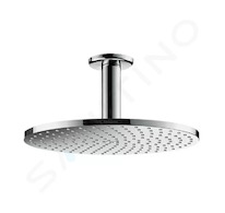 Hansgrohe Raindance S - Hlavová sprcha PowderRain 240, s přívodem od stropu 10 cm, chrom 27620000