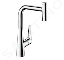 Hansgrohe Talis Select M51 - Dřezová baterie M5115-H300 s výsuvnou sprškou, sBOX, chrom 73853000