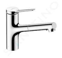 Hansgrohe Zesis M33 - Dřezová baterie 150, s výsuvnou sprškou, chrom 74800000