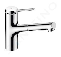 Hansgrohe Zesis M33 - Dřezová baterie s výsuvnou sprškou, chrom 74820000