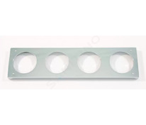 Ideal Standard Archimodule - Distanční rámeček pro 4-otvorovou rozetu (83 x 332 mm) (10 mm), chrom A963767AA