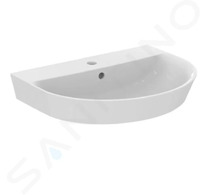 Ideal Standard Connect Air - Umyvadlo 60x46 cm, s přepadem, otvor pro baterii, s Ideal Plus, bílá E0694MA