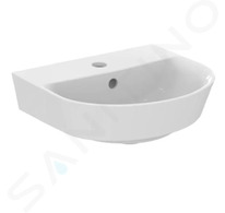 Ideal Standard Connect Air - Umývátko 40x35 cm, s přepadem, otvor pro baterii, s Ideal Plus, bílá E0701MA