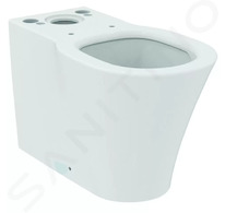 Ideal Standard Connect Air - WC kombi mísa, spodní/zadní odpad, AquaBlade, Ideal Plus, bílá E0137MA