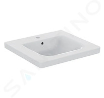 Ideal Standard Connect Freedom - Umyvadlo 60x56 cm, 1 otvor baterii, s Ideal Plus, bílá E5482MA