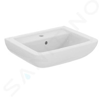 Ideal Standard Eurovit - Umyvadlo 55x44x19 cm, s přepadem, otvor pro baterii, bílá K284701