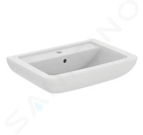 Ideal Standard Eurovit - Umyvadlo 65x46x19 cm, s přepadem, 1 otvor pro baterii, bílá V302801