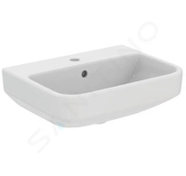 Ideal Standard i.Life S - Umyvadlo 50x37 cm, s přepadem,otvor pro baterii, bílá T458501