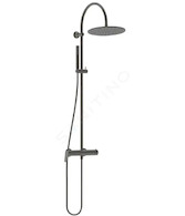 Ideal Standard La Dolce Vita - Sprchový set s baterií, průměr 30 cm, Magnetic Grey BD674A5