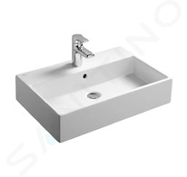 Ideal Standard Strada - Umyvadlo 60x42x15 cm, s přepadem, otvor pro baterii, bílá K077801