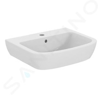 Ideal Standard Tempo - Umyvadlo 60x50x19 cm, s přepadem, otvor pro baterii, bílá T058401